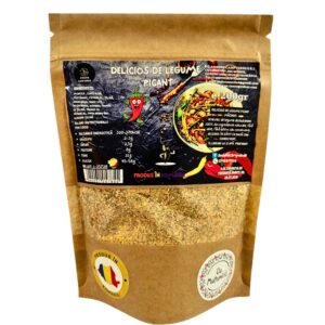 Delicios de Legume Picant Măcinat Pungă zipp 200g