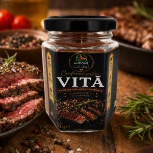 condiment pentru vită, condimente vită, condiment carne de vită, condiment friptură vită, condimente pentru steak, condimente grătar, condimente naturale, Andone Camp Verde